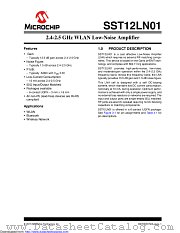 SST12LN01-QU6E datasheet pdf Microchip