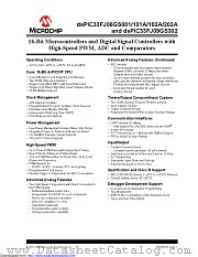 DSPIC33FJ09GS302-E/MX datasheet pdf Microchip