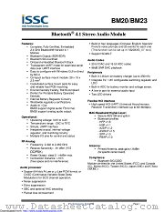 BM20SPKS1NBC-0001AA datasheet pdf Microchip