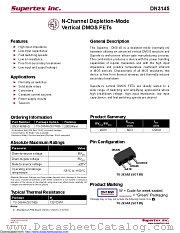 DN3145N8-G datasheet pdf Microchip
