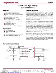 HV857MG-G datasheet pdf Microchip
