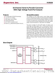 HV9308PJ-G datasheet pdf Microchip