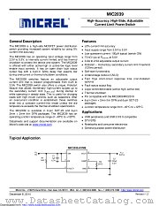 MIC2039FYM6-TR datasheet pdf Microchip