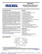 MIC23158 datasheet pdf Microchip