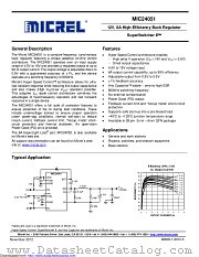 MIC24051 datasheet pdf Microchip