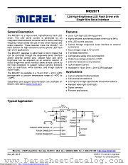 MIC2871YMK-TR datasheet pdf Microchip