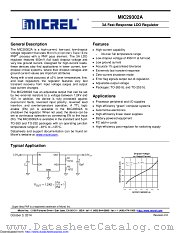 MIC29302A datasheet pdf Microchip