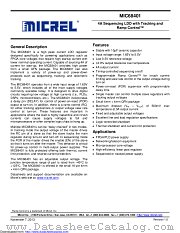 MIC68401YML-TR datasheet pdf Microchip