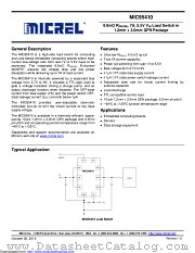 MIC95410 datasheet pdf Microchip