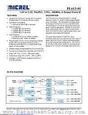 PL613-01-Q84QI-R datasheet pdf Microchip