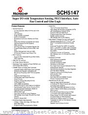 SCH5147 datasheet pdf Microchip