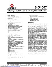 SIO1007-JV datasheet pdf Microchip