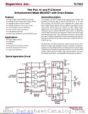 TC7920K6-G datasheet pdf Microchip