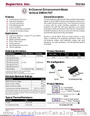 TN0104N3-G-P003 datasheet pdf Microchip