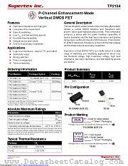TP2104N3-G datasheet pdf Microchip