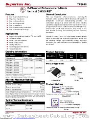 TP2640N3-G datasheet pdf Microchip