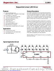CL8801K63-G datasheet pdf Microchip
