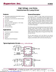 HV850 datasheet pdf Microchip