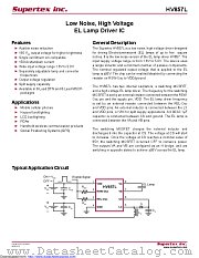 HV857L datasheet pdf Microchip