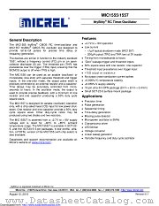 MIC1555 datasheet pdf Microchip