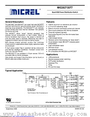 MIC2077-1YM datasheet pdf Microchip