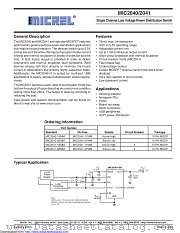 MIC2040-1YMM datasheet pdf Microchip