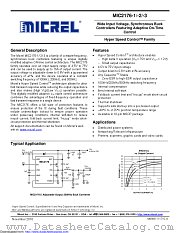 MIC2176-1YMM datasheet pdf Microchip