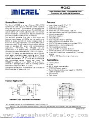 MIC2202YMM datasheet pdf Microchip