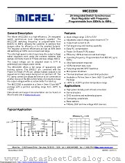 MIC22200 datasheet pdf Microchip
