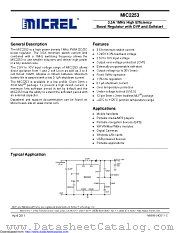 MIC2253 datasheet pdf Microchip
