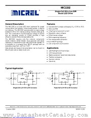 MIC2282 datasheet pdf Microchip