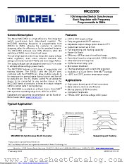 MIC22950 datasheet pdf Microchip