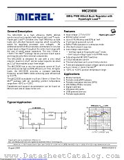 MIC23030-4YMT-TR datasheet pdf Microchip