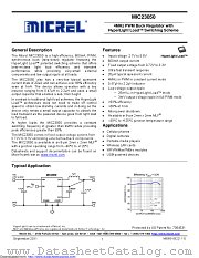MIC23050-CYML-TR datasheet pdf Microchip