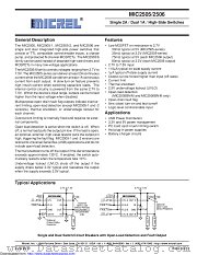 MIC2505 datasheet pdf Microchip