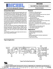 MIC2536-2YMM datasheet pdf Microchip