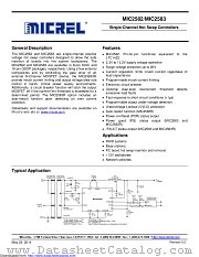 MIC2582-MYM-TR datasheet pdf Microchip
