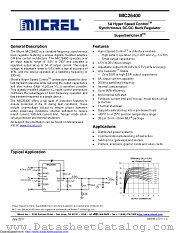 MIC26400 datasheet pdf Microchip