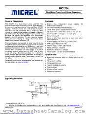 MIC2774L-29YM5-TR datasheet pdf Microchip