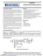 MIC2778 datasheet pdf Microchip