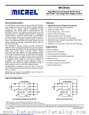 MIC2844AYMT-TR datasheet pdf Microchip