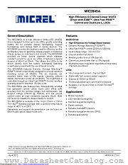 MIC2845A-PGYMT-TR datasheet pdf Microchip