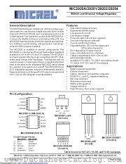 MIC2920A-5.0WS-TR datasheet pdf Microchip