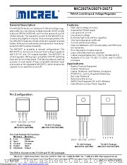MIC29371-5.0WU datasheet pdf Microchip