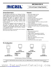 MIC2940A datasheet pdf Microchip