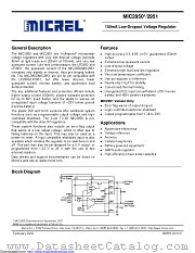 MIC2951-03YM-TR datasheet pdf Microchip