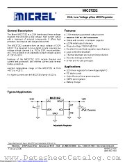MIC37252WR-TR datasheet pdf Microchip