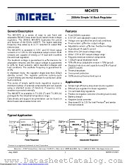 MIC4575 datasheet pdf Microchip