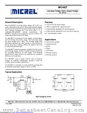 MIC4827YMM-TR datasheet pdf Microchip