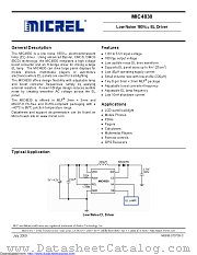 MIC4830YMM-TR datasheet pdf Microchip